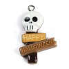 Halloween Theme Resin Pendants RESI-M046-01D-1