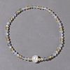 Natural Green Onyx Agate Beaded Stretch Bracelets for Women BG9690-2-1