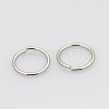 Tarnish Resistant 304 Stainless Steel Saw Cut Open Jump Rings STAS-N015-10-4x0.5mm-1