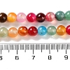 Natural Striped Agate/Banded Agate Beads Strands X-G-Z060-A01-A07-5