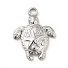Non-Tarnish 201 Stainless Steel Pendants STAS-P312-09P-1