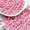 Baking Paint Luster Glass Seed Beads SEED-B001-04A-01-1