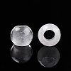 Natural Quartz Crystal European Beads X-G-T092-10mm-24-2