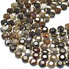 Natural Petrified Wood Beads Strands G-C116-A135-01-3