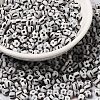 6/0 Opaque Colours Seep Glass Seed Beads SEED-F003-04A-12-1