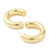 Rack Plating Brass Arch Stud Earrings EJEW-B027-07G-01-2