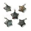 Natural African  Bloodstone Pendants GG-K002-10I-1