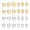 Unicraftale 24Pcs 4 Style 304 Stainless Steel Pendants STAS-UN0048-31-1