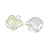 Alloy & Glass Pendants GL-CBA415D-13S-2