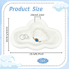 Cloud Shape Ceramic Jewelry Plate AJEW-WH0518-28-2