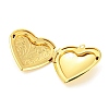 Rack Plating Brass Locket Pendants KK-M263-01G-2