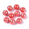 Electroplate Round Glass Beads Strands EGLA-T029-07H-1