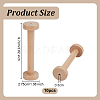 Wooden Empty Spools for Wire WOOD-WH0029-146A-2