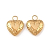 304 Stainless Steel Pendants STAS-D390-52C-G-1