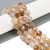 Natural Dendritic Quartz Beads Strands G-O201B-150H-1