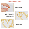 20Pcs Brass Pendants PALLOY-HS00023-4