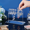   1 Set Acrylic Earring Display Stands EDIS-PH0001-36A-4