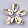 Acrylic Pendants Imitation Gemstone Style OACR-S021-46-1