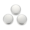 304 Stainless Steel Plain Edge Bezel Cups X-STAS-E460-10S-14MM-2