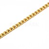 304 Stainless Steel Venetian Chain Box Chain Necklace Making STAS-A028-N031-A-3