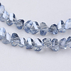 Electroplate Glass Beads Strands EGLA-J145-4mm-PL02-3