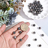 50Pcs Natural Fluorescent Syenite Rock(Glow under UV Light) Beads G-PA0002-37-3