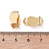 304 Stainless Steel Clip-on Earring Findings STAS-T045-33A-G-4
