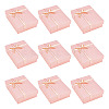 Rectangle Paper Jewelry Set Storage Boxes with Bowknot CON-TAC0014-04C-3