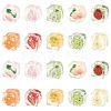 20Pcs 10 Styles Transparent Resin Cabochons RESI-CJ0005-43-1