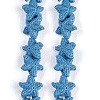 Synthetic Coral Dyed Carved Beads Strands CORA-K009-06A-07-1