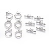 Tibetan Style Alloy Toggle Clasps LS-LF10797Y-2