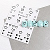 Self Adhesive Nail Art Stickers PW-WG3533A-01-1