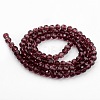 Transparent Glass Bead Strands GLAA-G013-10mm-59-2