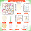 120Pcs Macaron Color Natural Shell Beads SHEL-SC0001-71-2