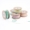 5 Rolls 5 Colors Segment Dyed Macrame Cotton Cord OCOR-TA0004-05D-3