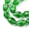 Glass Beads Strands GLAA-R024-11x8mm-6-2
