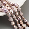 Natural Cultured Freshwater Pearl Beads Strands PEAR-P062-26C-1
