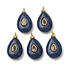 Dyed Natural Lapis Lazuli Pendants GG-CBAA798-01G-03-1