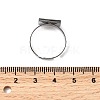 304 Stainless Steel Adjustable Ring Settings STAS-D374-02P-01-3