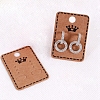 Kraft Paper Earring Display Cards CDIS-D005-07-1