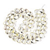 Transparency Glass Beads Strands GLAA-T023-13C-2