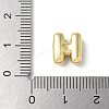 Brass Micro Pave Cubic Zirconia Beads KK-P290-61G-H-3