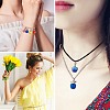 10Pcs Apple Gemstone Charm Pendant Crystal Quartz Healing Natural Stone Pendants Pink Silver Buckle for Jewelry Necklace Earring Making Crafts JX525D-7