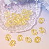 20Pcs Transparent Acrylic Quick Link Connectors OACR-TADJ0001-03K-3