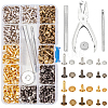 Iron Rivets Set DIY-WH0210-07-1