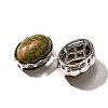 Natural Unakite Multi-Strand Links KK-M304-03P-13-2