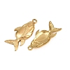304 Stainless Steel Pendants STAS-L317-40G-2