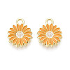 Alloy Enamel Charms FIND-H035-01A-LG-1