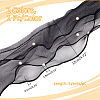   2Pcs 2 Colors Three Layer Organza Lace Trim Fabric DIY-PH0021-43-2