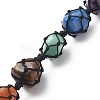 7 Chakra Gemstone Hanging Decorations HJEW-JM00805-01-4